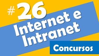 Internet e intranet concursos  26  Informática [upl. by Nnylanna28]