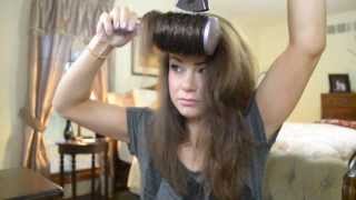 Part 2 of 4 TUTORIAL WAVY HAIR VoluminousBLOW DRY Products Straighten and Curl REQUESTED [upl. by Gudren]