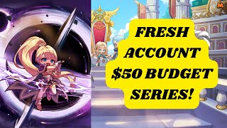 Maplestory M  New Fresh Start 50 Per Month Min Spending Series EP 1 [upl. by Cortney289]