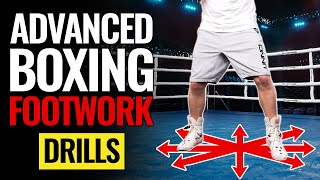 Advanced Boxing Footwork Drills [upl. by Kenay]