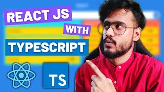 React Typescript Tutorial with Project  Learn React JS with Typescript [upl. by Birchard]