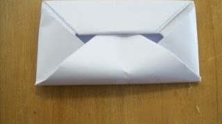 How To Make An Envelope Without Glue Or Tape HD [upl. by Yssenhguahs]