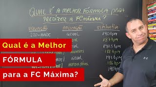 Qual é a melhor Fórmula para predizer a Frequência Cardíaca Máxima FCM [upl. by Joelynn]