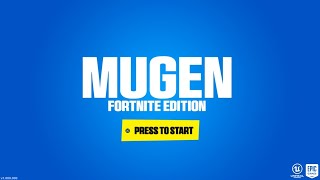 MUGEN Fortnite Screenpack Beta OpenGL 1280x720 Download [upl. by Schnur461]