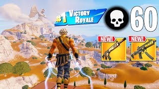 60 Elimination Solo Vs Squads Wins Full Gameplay NEW FORTNITE SEASON [upl. by Felisha]