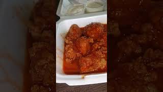 boneless wings workingatthecarwash snackfood healthylifestyle [upl. by Rubma]