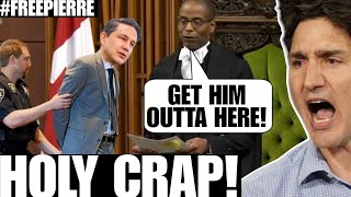 Speaker SNAPS on Pierre Poilievre and has him REMOVED [upl. by Tnomyar779]