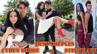 Cyrus Dobre And Christina Kay  Best Moments  Boyfriends Vs Girlfriend [upl. by Ottie195]