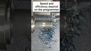 The speed and efficiency of machining depends largely on the programmer cnc machine metal [upl. by Eillam]