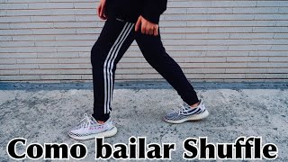 Como bailar House Shuffle  Pasos BÁSICOS Parte 1 [upl. by Nylsej882]