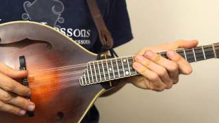 How To Tune The Mandolin  Mandolin Lesson [upl. by Enilkcaj]