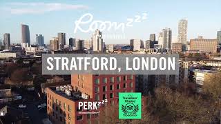 Roomzzz London Stratford  Building Tour  Serviced Apartments in London [upl. by Rorrys]