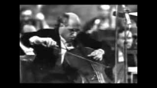 Shostakovich  Cello concerto n°2  Rostropovich [upl. by Anwahs]