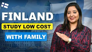 FINLAND STUDY LOW COST WITH FAMILY  STUDY VISA UPDATES 2024  USA CANADA UK  THE VISA OFFIC [upl. by Kram]