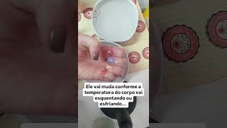 Esmalte que muda de cor de acordo com a temperatura do corpo impala impalaimprevisivel [upl. by Trevlac]