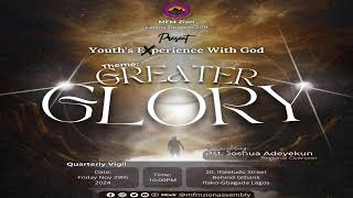 GREATER GLORY  YOUTH VIGIL  MFM ZION PLACE OF COVENANT ASSEMBLY  LAGOS REGION 209 [upl. by Notlim]