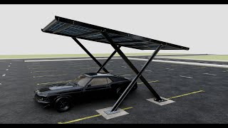 X TYPE MODERN CARPORT TYPE 19 [upl. by Eislek]