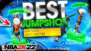 BEST JUMPSHOT in NBA 2K22 HOW TO GREEN EVERYTHING  BEST JUMPSHOT FOR EVERY BUILD [upl. by Clemmie]