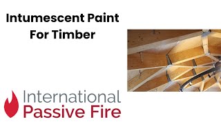 How does an intumescent paint or varnish protect timber [upl. by Nnylsaj804]