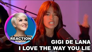 Vocal Coach Reacts to GiGi De Lana  I Love The Way You Lie vocalcoachreacts gigidelana gigivibes [upl. by Koval]