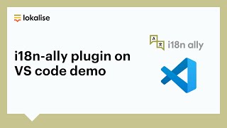 i18nally plugin on VS code demo for reacti18next project [upl. by Paul]
