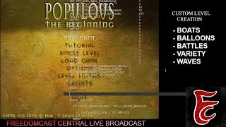 Populous 3 The Beginning Custom Level Creation Live [upl. by Dalenna]