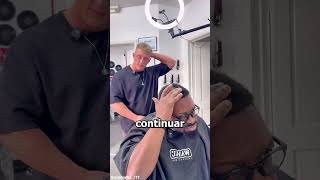 Ele errou o corte de cabelo e cliente surpreendeu 😱 [upl. by Losiram]