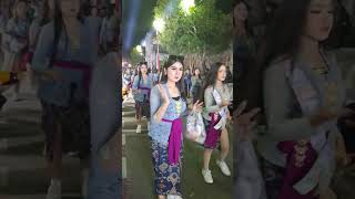 Margaretha mode kerong  senyumnyaa video karnaval gondanglegi shortvideo margareta funny [upl. by Esinereb]