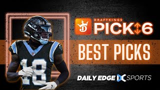 NFL SUNDAY DRAFTKINGS PICK6 PICKS  SUNDAY EARLY WEEK 4 FOOTBALL  9292024 [upl. by Anavlys]