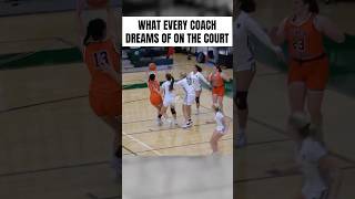 WHAT EVERY COACH DREAMS OF ON THE COURT highschoolbasketball basketballhighlights [upl. by Ume]