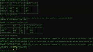 Criar tabelas no mysql [upl. by Cummine937]