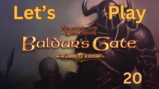 Lets Play Baldurs Gate 20 Gibberling Mountains [upl. by Irek]