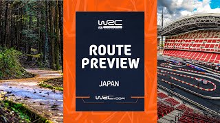 Route Preview  WRC FORUM8 Rally Japan 2024 [upl. by Saltsman963]