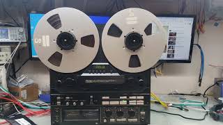 Teac X2000R Head Replace  Adam Electronics 702710quot [upl. by Ayotol]