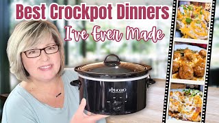 3 Best CROCKPOT Recipes I’ve Ever Made NEW Cheap amp Easy SLOW COOKER Comfort Food  A New Poke Cake [upl. by Tade982]