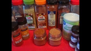 How to Make Homemade TACO amp FAJITA Seasoning  EASY TACO AND FAJITA SEASONINGS RECIPE [upl. by Eirbua]