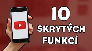 10 SKRYTÝCH FUNKCÍ NA YOUTUBE [upl. by Lewan]