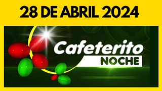 RESULTADO CAFETERITO NOCHE del DOMINGO 28 de ABRIL de 2024 💫✅💰 ULTIMO RESULTADO [upl. by Danica]