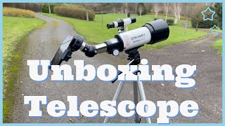 Unboxing Slokey SkyWays 40070 Telescope [upl. by Ateuqirne]