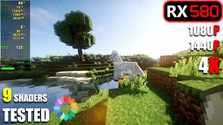 RX 580  Minecraft Java Edition  Iris amp Sodium Mod shaders [upl. by Bornstein]