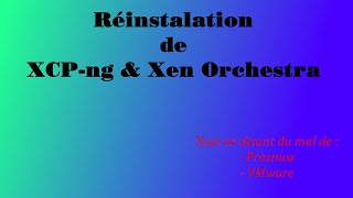 XCPng  Instalation et importation de VM ESXI [upl. by Cristabel]