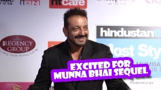 Sanjay Dutt Excited For Munna Bhai Sequel [upl. by Newfeld]