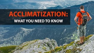 Acclimatization What You Need to Know [upl. by Justen137]