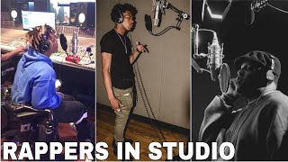 Rappers In Studio Part2 [upl. by Whall37]