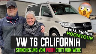 Standheizung vom Profi statt vom Werk  VW T61 California [upl. by Anilrahc]