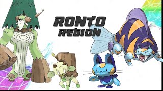 Complete Fakedex  Ronto Fakemon Region Gen 10 Pokemon Inspiration [upl. by Aseneg]