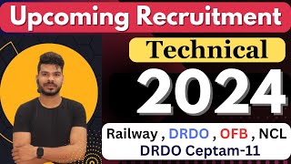 Upcoming Technical Recruitment2024  DRDO Ceptam11 Recruitment2024 [upl. by Alver]