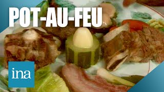 Le potaufeu traditionnel de Michel Guérard 🥘  Archive INA [upl. by Arundell167]