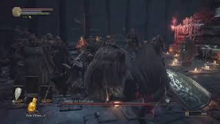 DARK SOULS 3 Deacons Of The Deep boss fight No hit [upl. by Scever97]