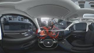 PEUGEOT Rifter  360 VR Video Active Safety Brake [upl. by Sadie951]